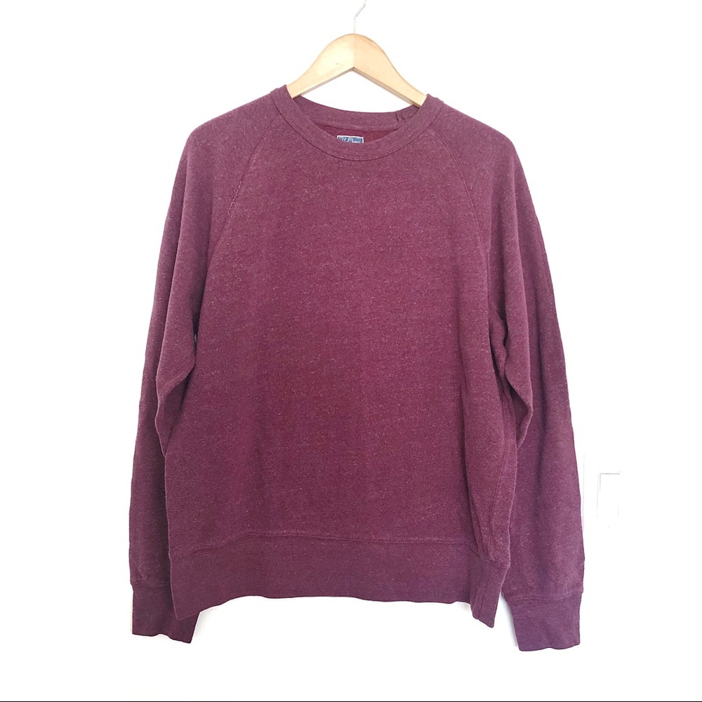 JCrew Men’s Burgundy Crewneck Sweater